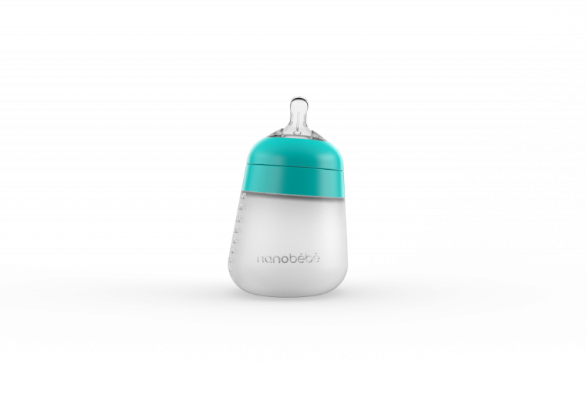 Silikónová detská fľaša Flexy 270ml 1 ks - Farba: Bílá