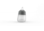 Silikónová detská fľaša Flexy 270ml 1 ks - Farba: Šedá