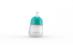 Silikonová dětská láhev Flexy 270ml 1ks