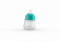 Silikonová dětská láhev Flexy 270ml 1ks - Barva: Šedá